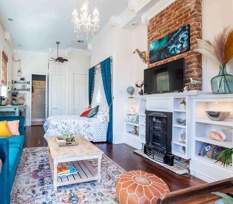 Historic Victorian Studio Near City Park Noma Bayou St John Новый Орлеан Экстерьер фото